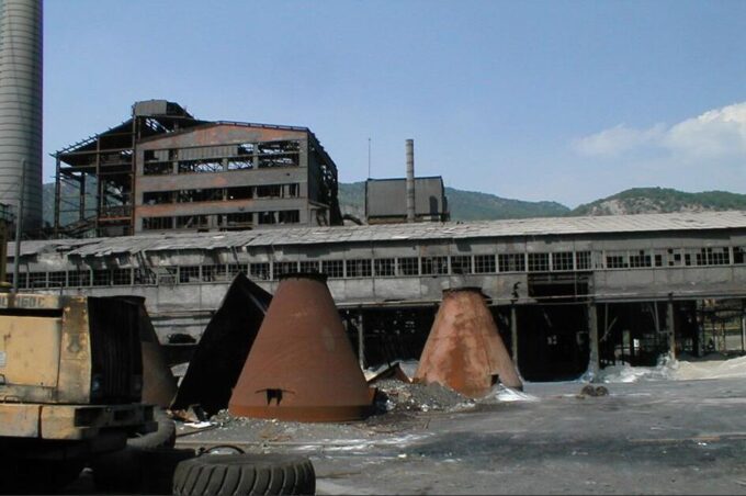 Kosovo Industrial ruin