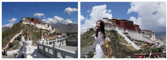 Sightseeing in Tibet, China