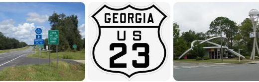 US 23 in Georgia